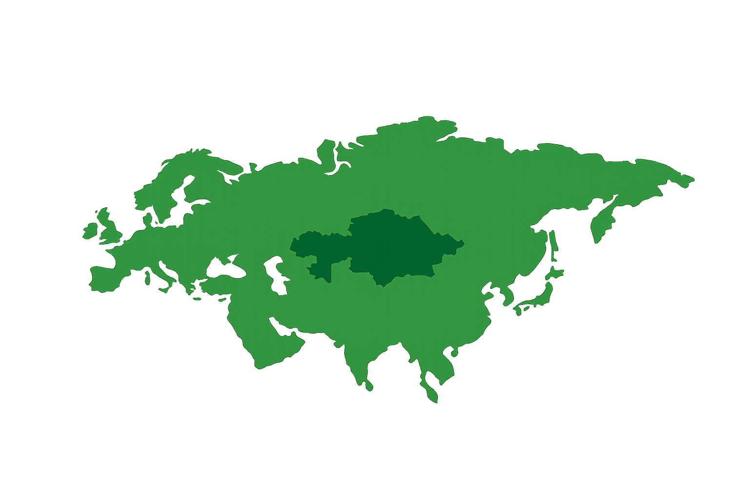 Carte de l'habitat des saïgas